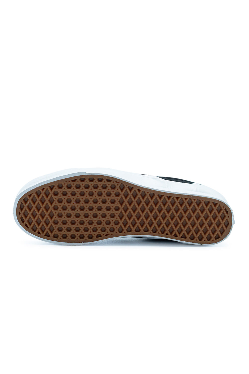 Vans LX Slip-On Reissue 98 waffle outsole with gum rubber traction pattern designed for skateboard grip, board feel and authentic Vans skate performance