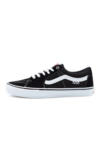 Vans Sk8-Low (Skate) Shoe Black / White - BONKERS