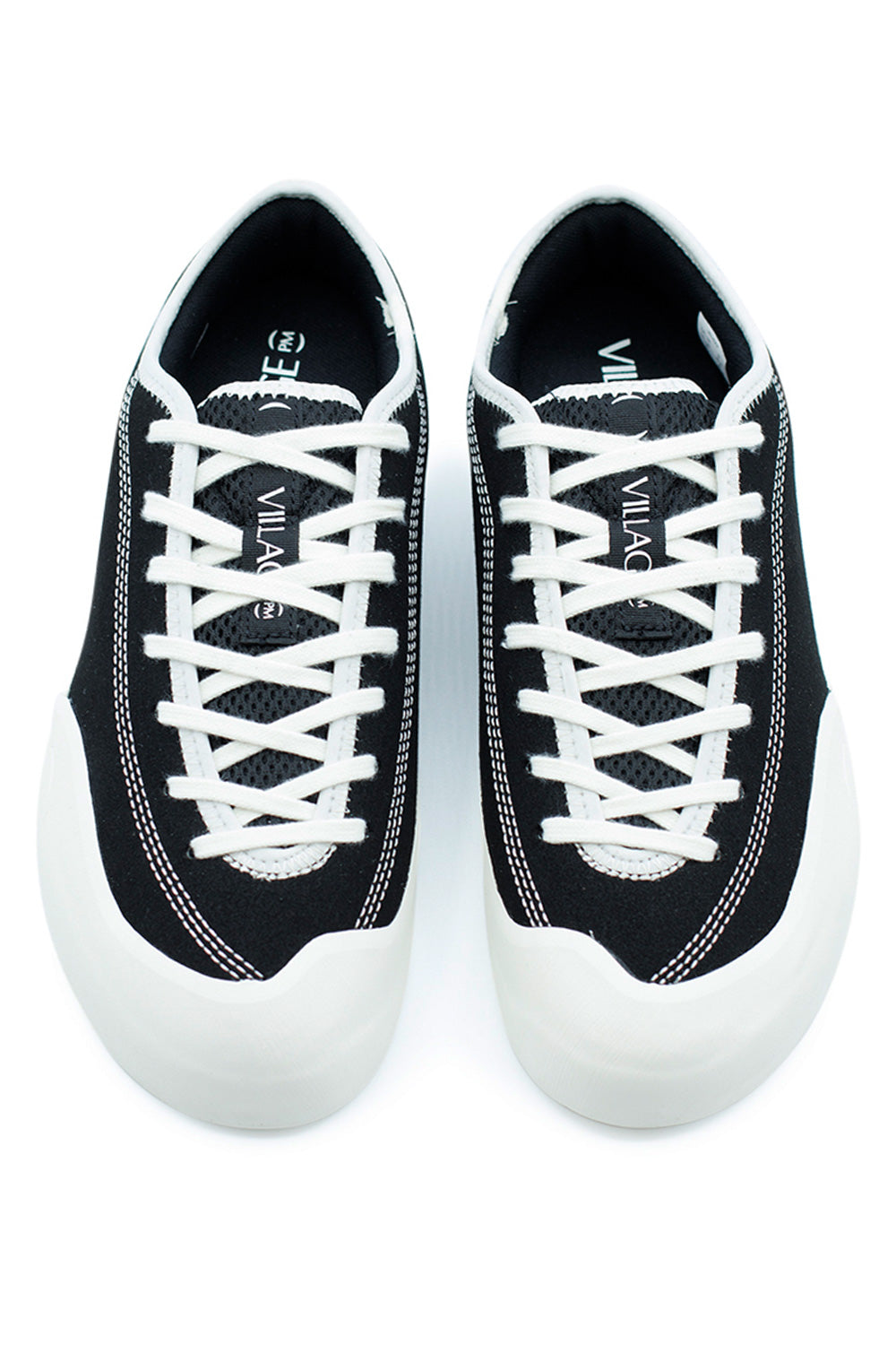 Village PM 1.30PM Shoe Black / Whisper White - BONKERS