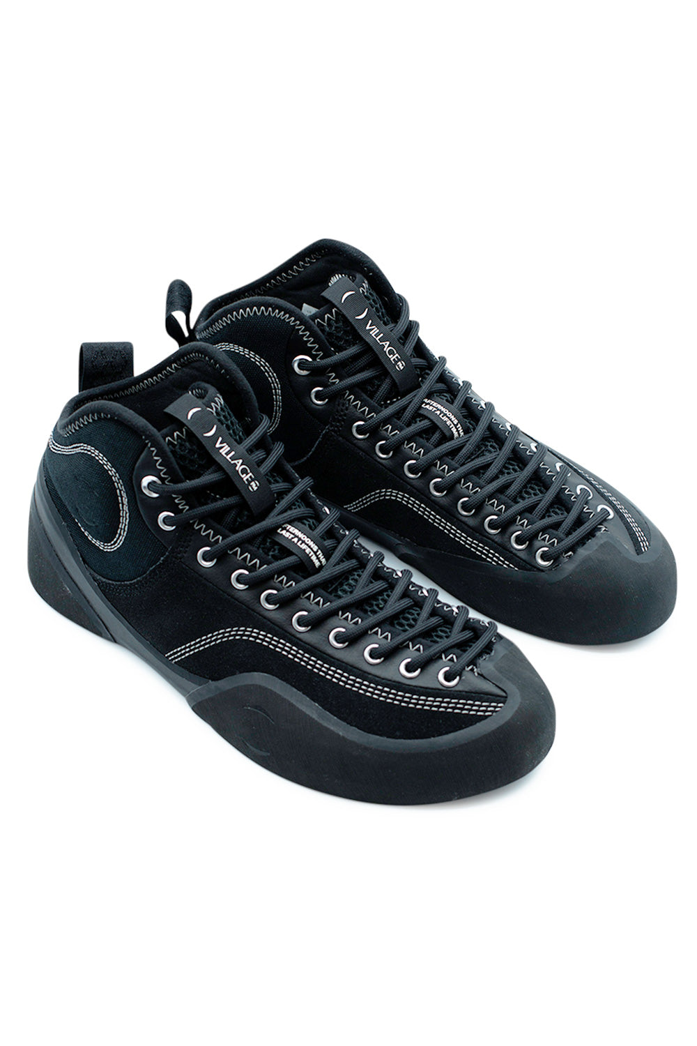 Village PM 1PM Mid Zapato Negro / Negro