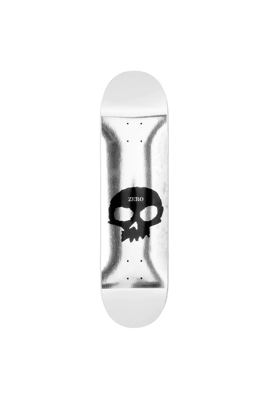 Zero Single Skull Deck 8,25″ (Silver Foil) - BONKERS
