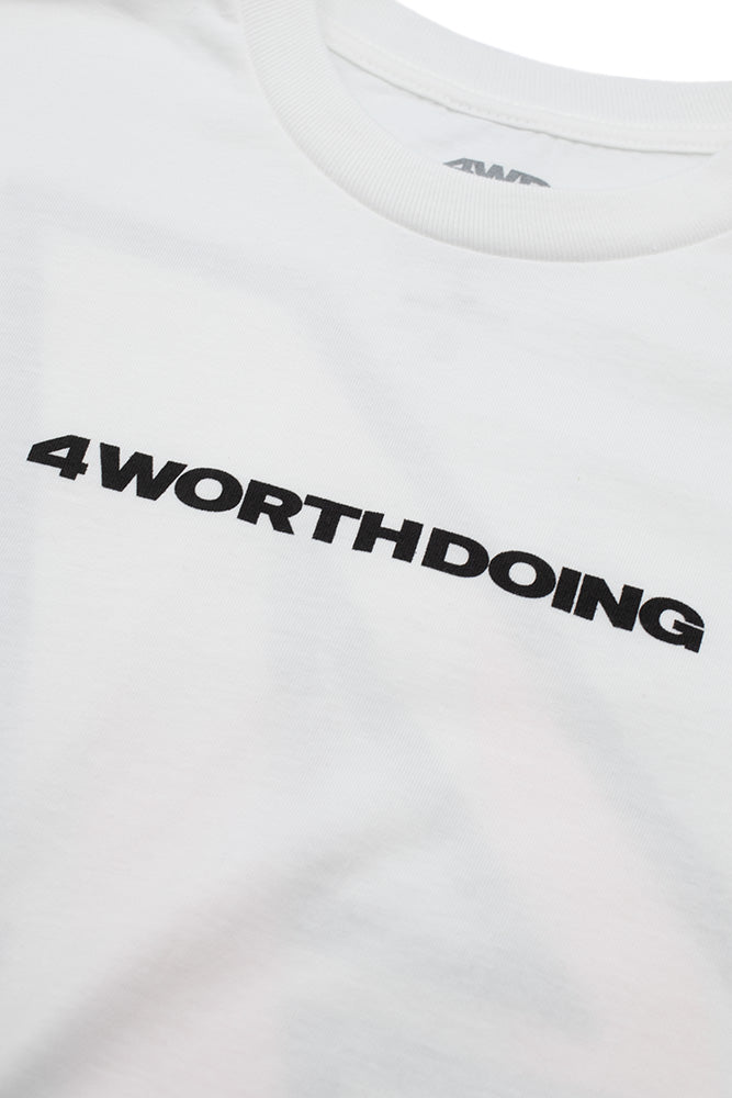 4 Worth Doing 4x2 T-Shirt White