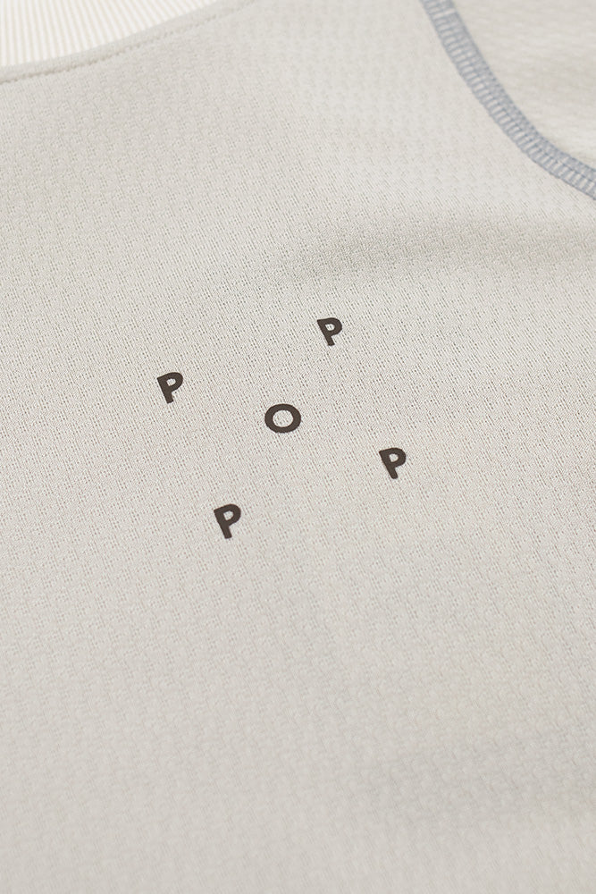 Adidas X Pop Trading Company Tech T-Shirt Wonder White / Grey - BONKERS