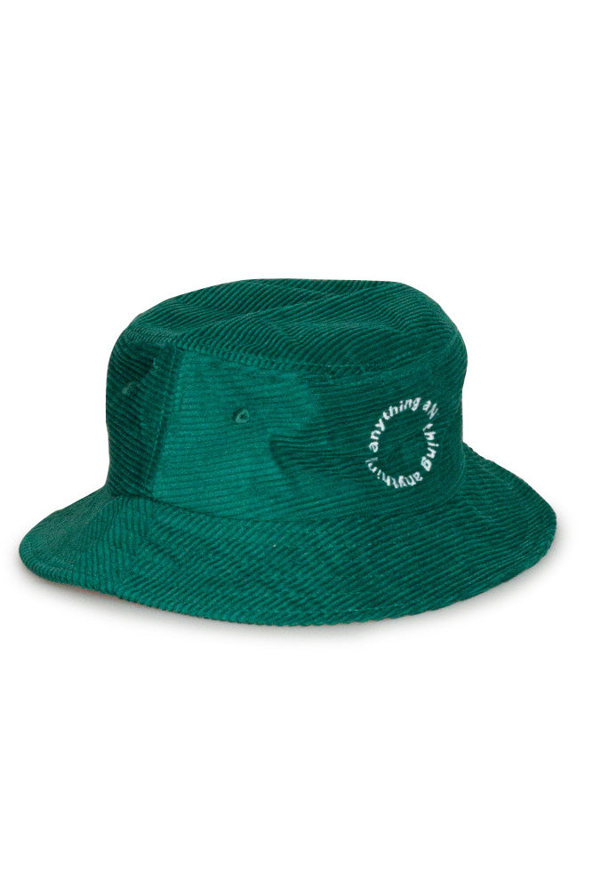 aNYthing Corduroy Bucket Hat Green - BONKERS