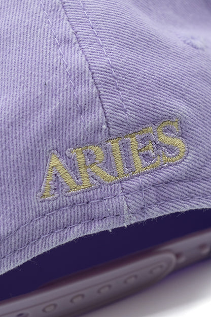 Aries Don't Be Square 6 Panel Cap Lilac - BONKERS
