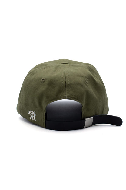 Aries No Problemo 6 Panel Cap Olive - BONKERS