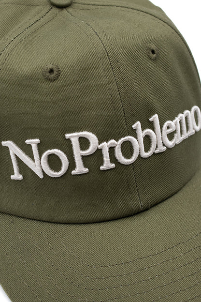 Aries No Problemo 6 Panel Cap Olive - BONKERS