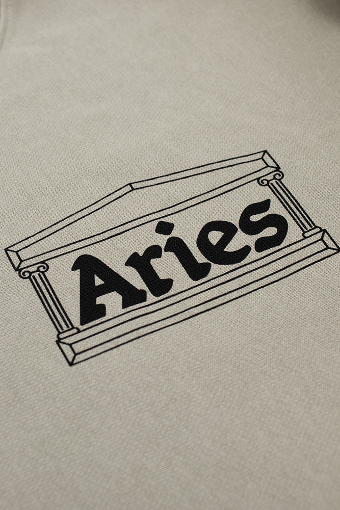 Aries Premium Temple Sweatshirt Alabaster - BONKERS