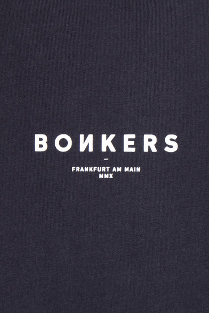 Bonkers Logo T-Shirt (Oversized) Navy - BONKERS