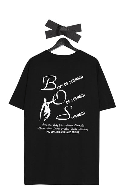 Boys Of Summer Dance T-Shirt Black - BONKERS
