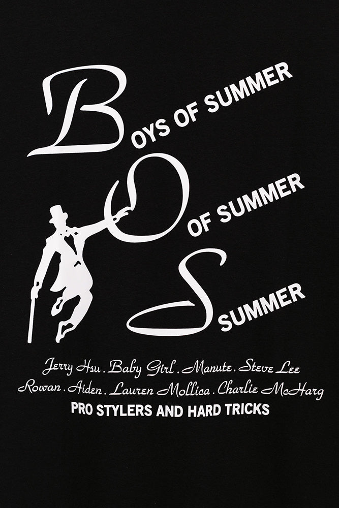 Boys Of Summer Dance T-Shirt Black - BONKERS