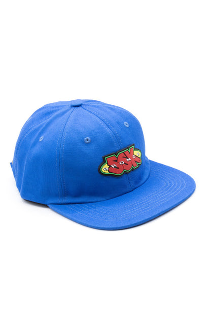 Bronze 56K Camp 6 Panel Cap Blue - BONKERS