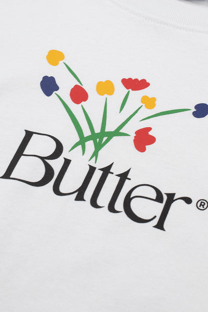 Butter Goods Bouquet T-Shirt White - BONKERS