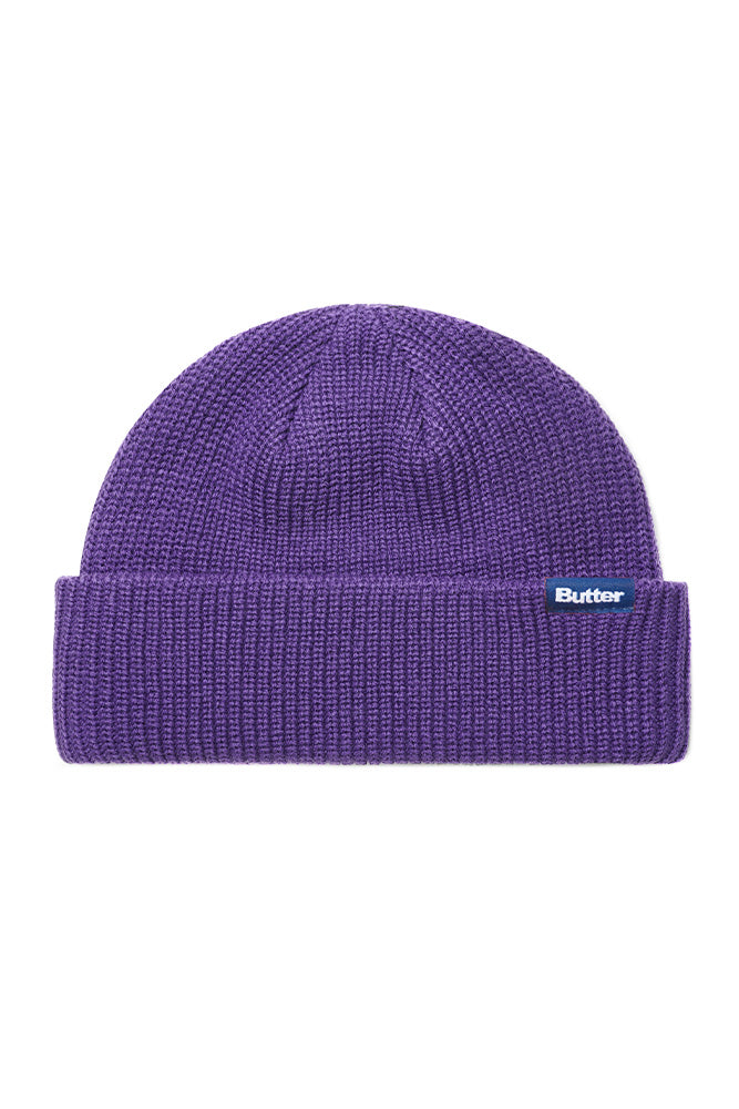 Butter Goods Wharfie Beanie Mauve (Blue Label) - BONKERS