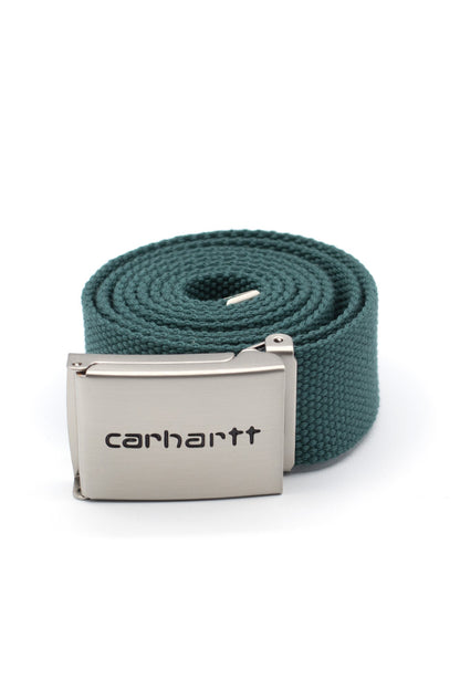 Carhartt WIP Clip Belt Chrome Botanic - BONKERS