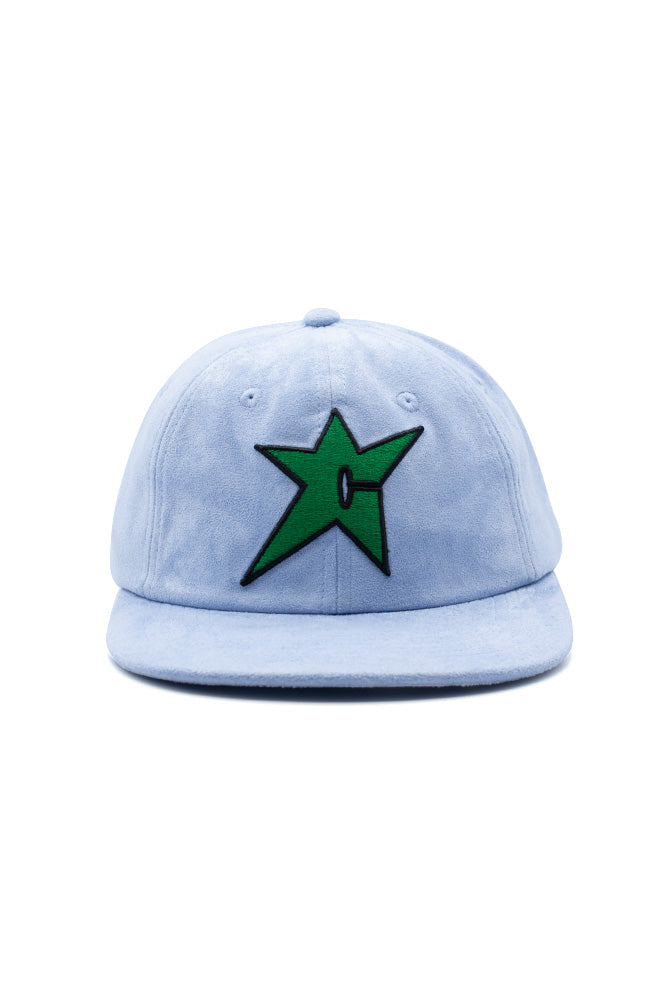 Carpet Company C-Star Suede 6 Panel Cap Ice Blue - BONKERS