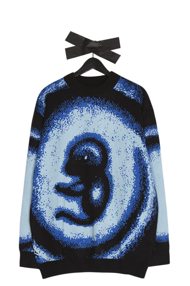 Carpet Company Embryo Woven Sweatshirt Blue - BONKERS