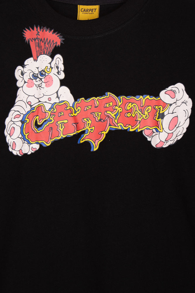 Carpet Company Punk Baby T-Shirt Black - BONKERS