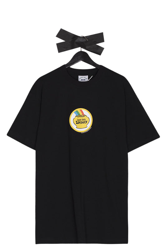 Cash Only Jackpot T-Shirt Black - BONKERS