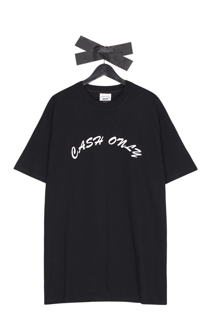 Cash Only Logo T-Shirt Black - BONKERS