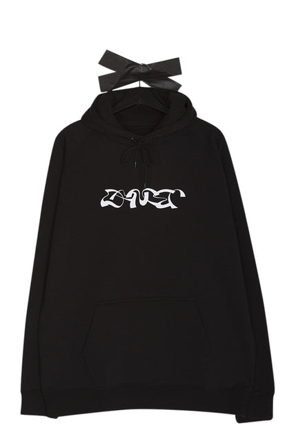 Dancer Single Triple Logo Hoodie Black - BONKERS