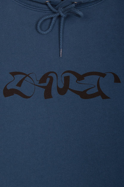 Dancer Single Triple Logo Hoodie Petrol Blue - BONKERS