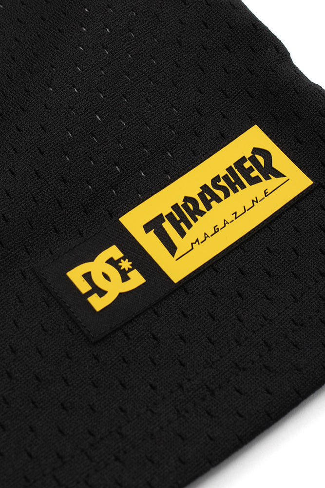DC Shoes X Thrasher Logo Jersey Black - BONKERS