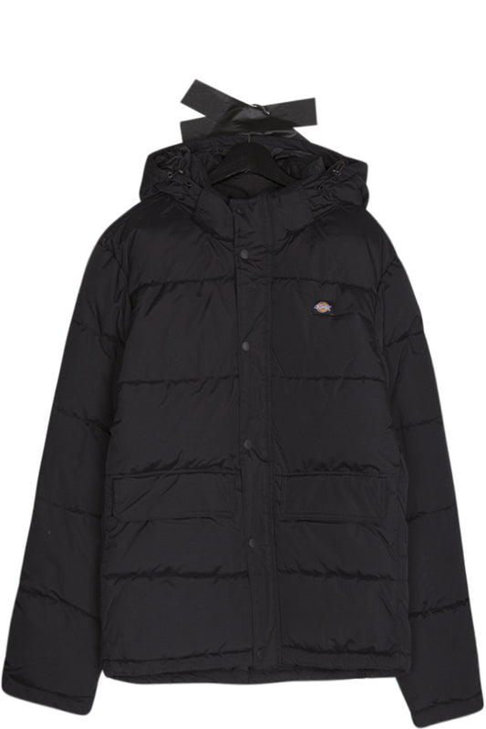 Dickies Glacier View Puffer Jacket Black - BONKERS