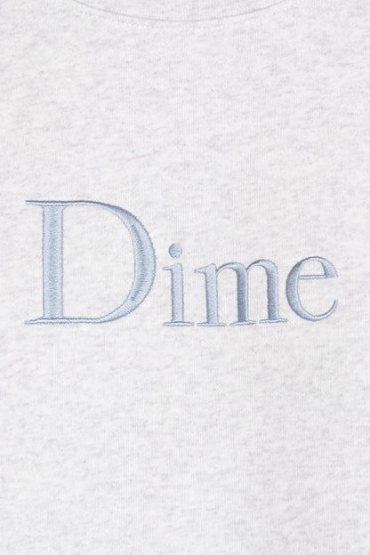 Dime Classic Logo Crewneck Ash - BONKERS