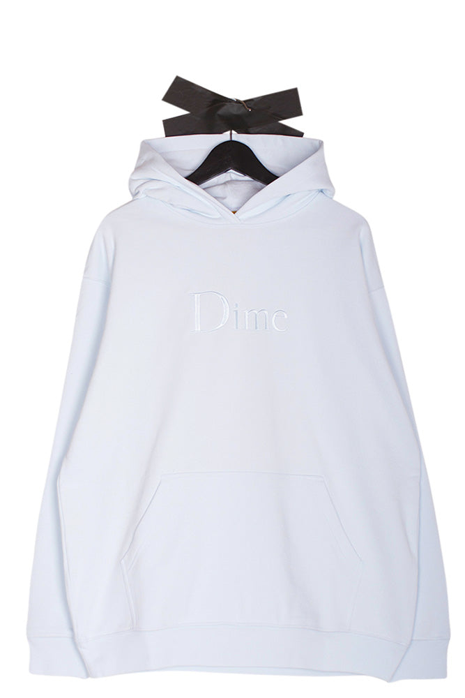 Dime Classic Logo Hoodie Ice Water - BONKERS