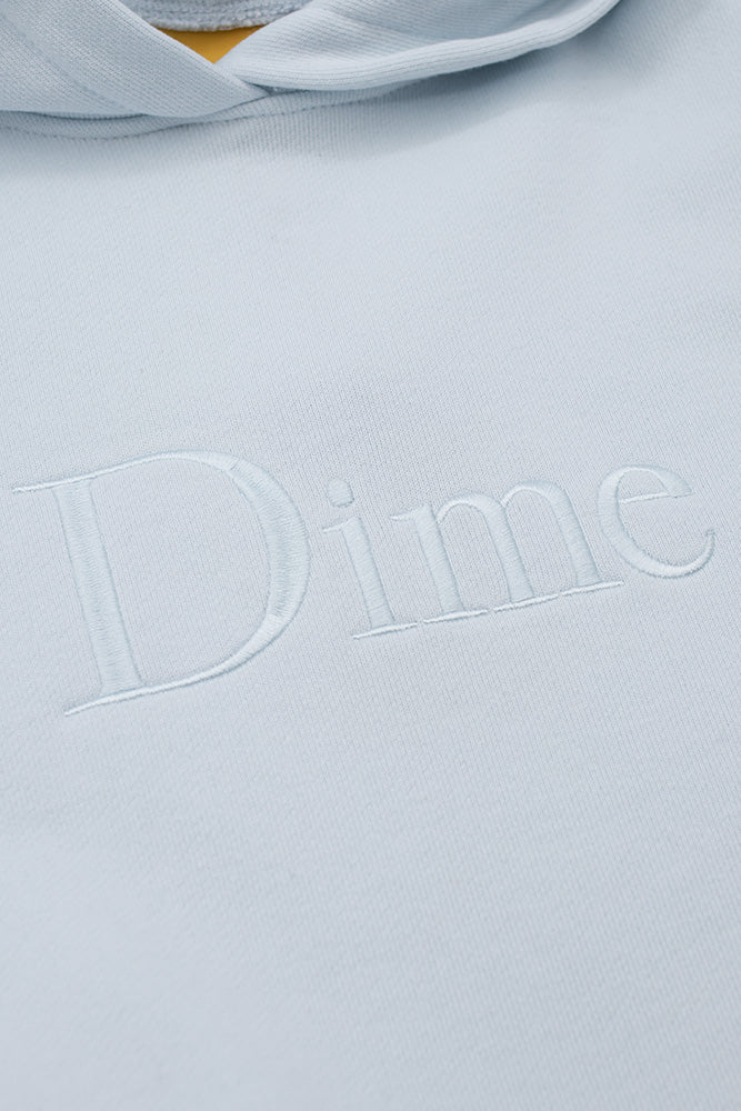 Dime Classic Logo Hoodie Ice Water - BONKERS