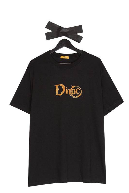 Dime Classic Mocha T-Shirt Black - BONKERS