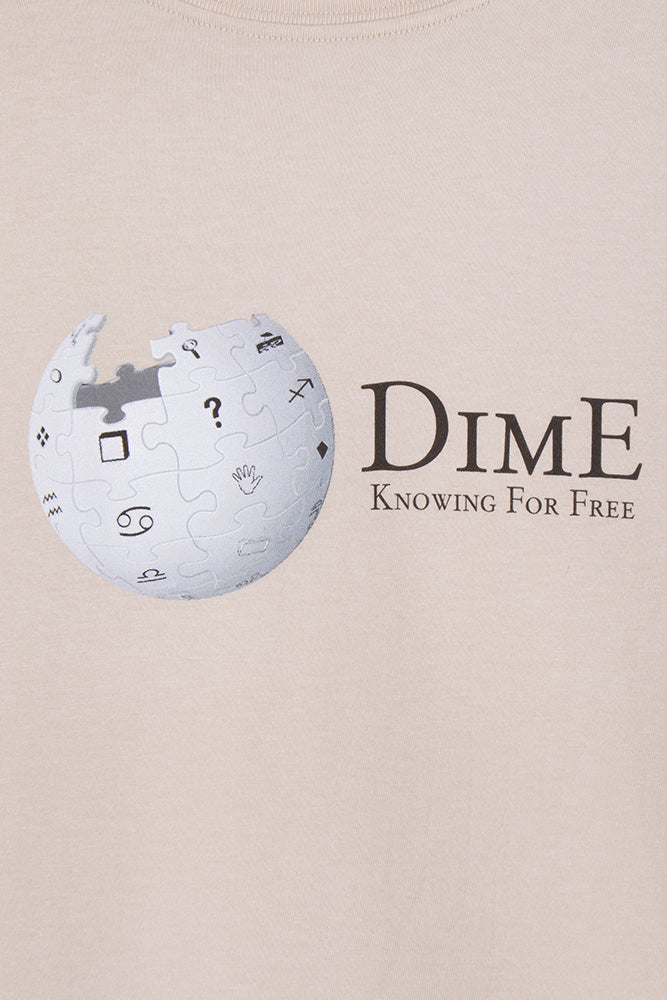 Dime Dimepedia T-Shirt Fog - BONKERS