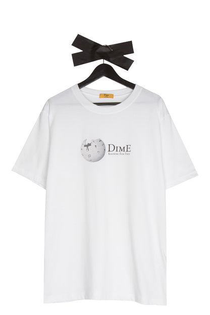 Dime Dimepedia T-Shirt White - BONKERS