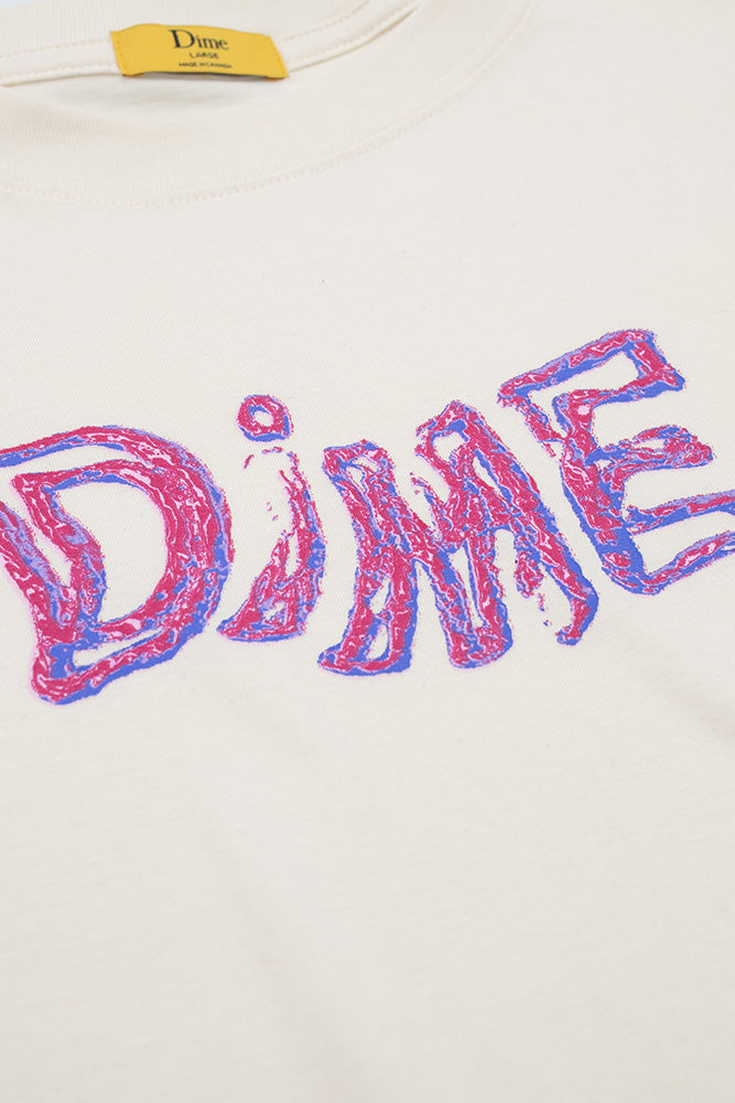 Dime Liquid Metal T-Shirt Rice - BONKERS