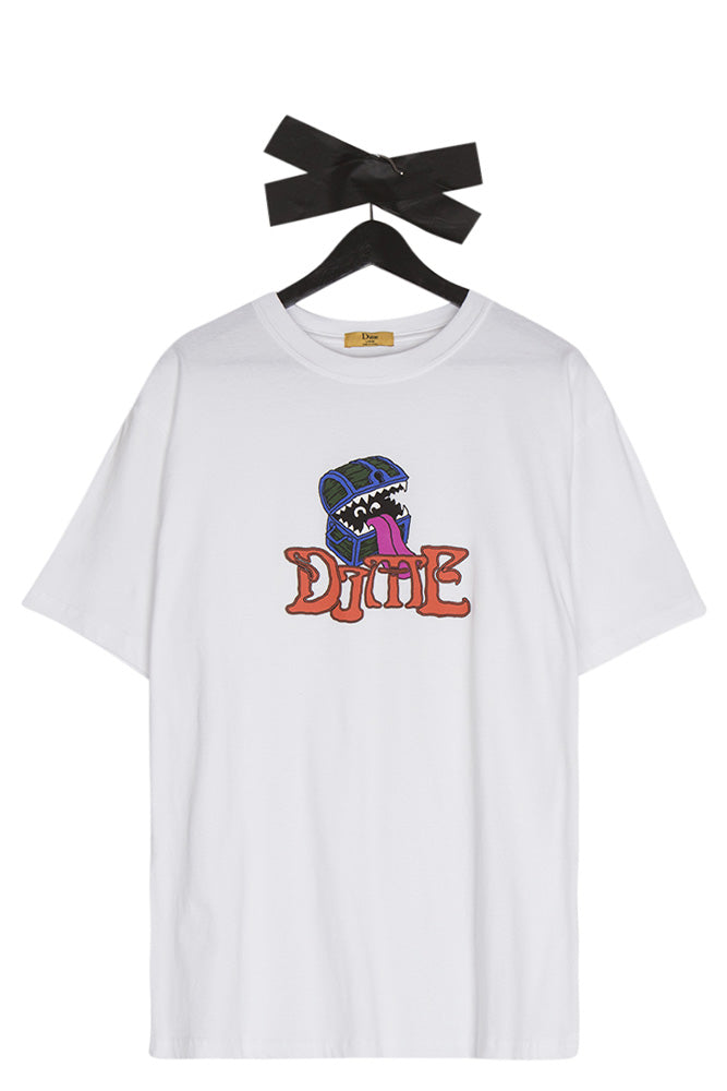 Dime Mimic T-Shirt White - BONKERS