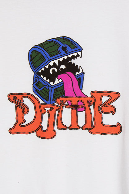 Dime Mimic T-Shirt White - BONKERS