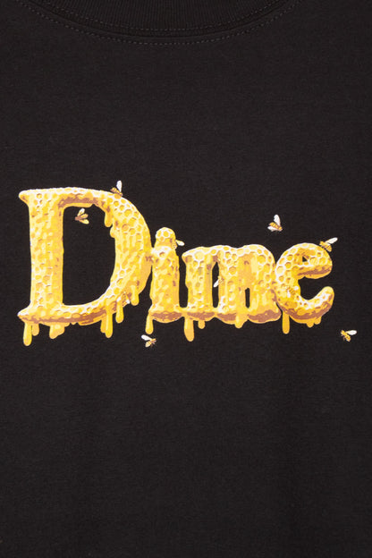 Dime Classic Honey T-Shirt Black - BONKERS