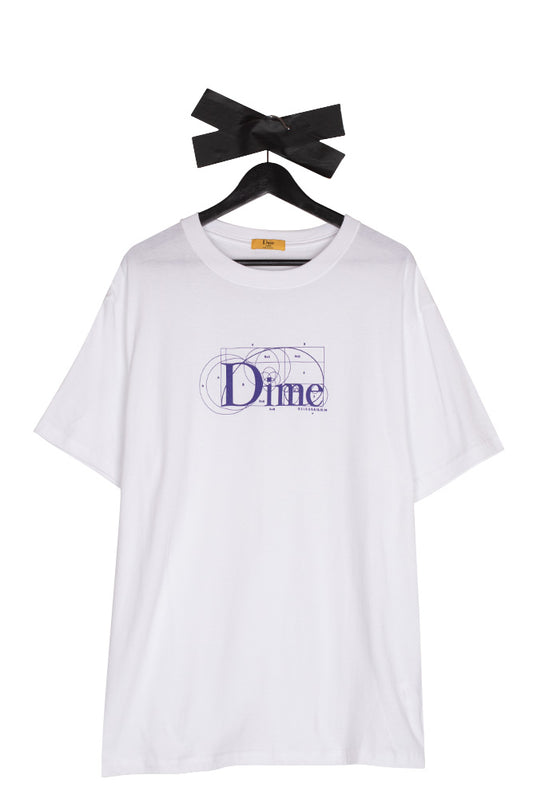 Dime Classic Ratio T-Shirt White - BONKERS