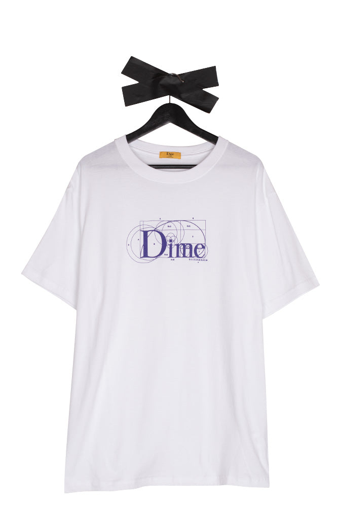 Dime Classic Ratio T-Shirt White - BONKERS