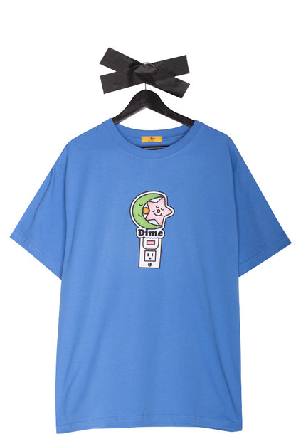 Dime Nightlight T-Shirt Sonic Blue - BONKERS