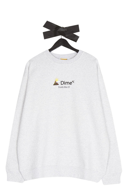 Dime Weather Crewneck Ash - BONKERS