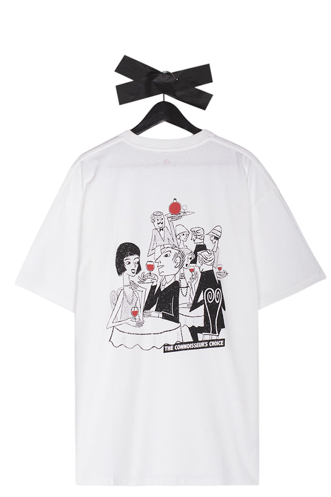 Free Skate Mag Connoisseur's Choice T-Shirt White - BONKERS