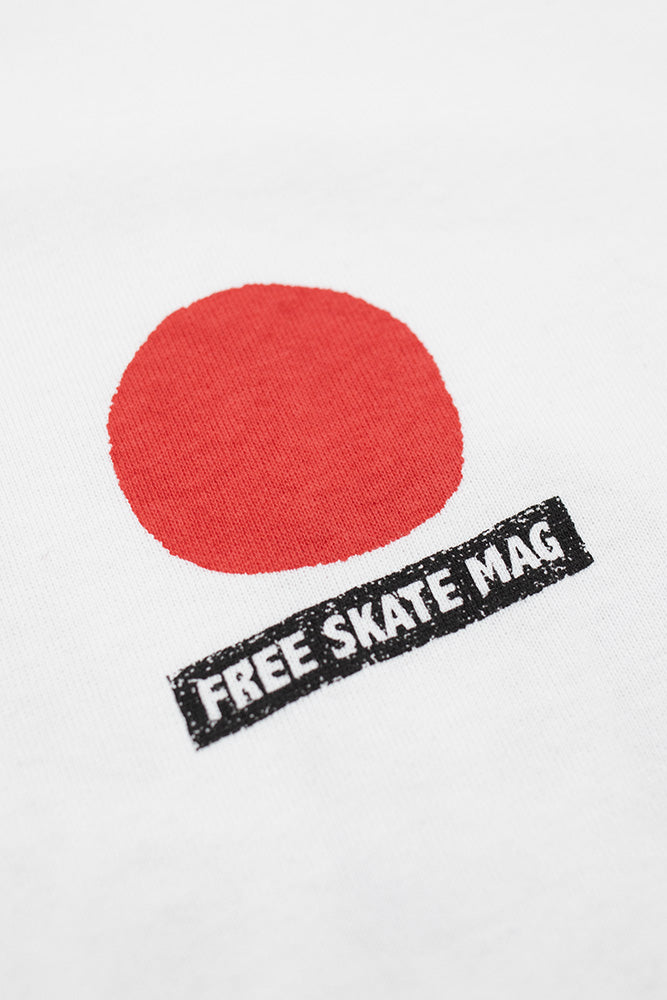 Free Skate Mag Connoisseur's Choice T-Shirt White - BONKERS