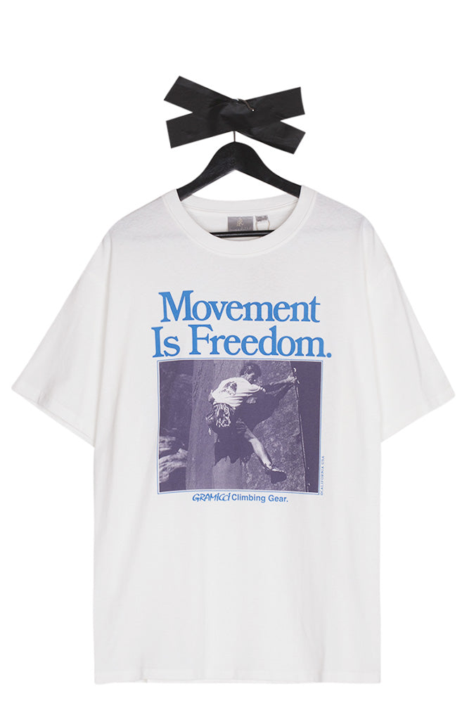 Gramicci Movement T-Shirt White - BONKERS