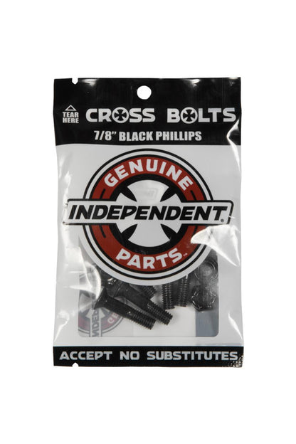 Independent Genuine Parts 7/8" Phillips Bolts Black - BONKERS