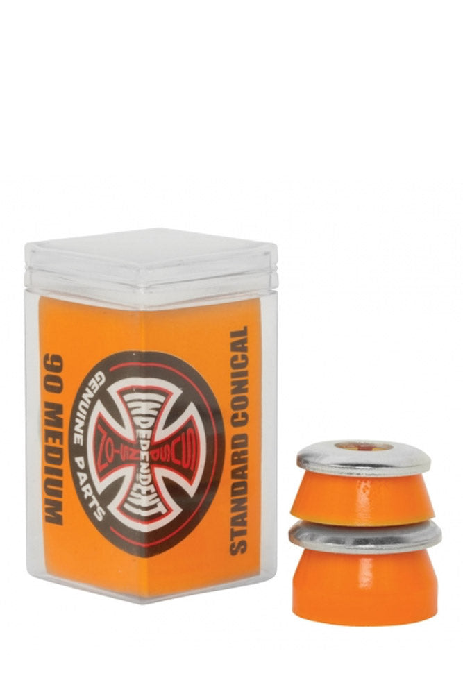 "Independent Standard Conical Cushions Bushings Medium 90A – Skateboard-Buchsen für präzise Steuerung und bequemes Fahrverhalten."