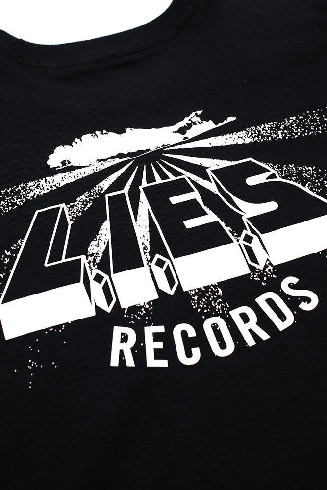 L.I.E.S. Records Classic Logo T-Shirt Black - BONKERS