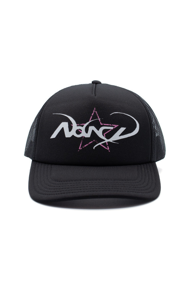 Nancy Glam Trucker Cap Black - BONKERS