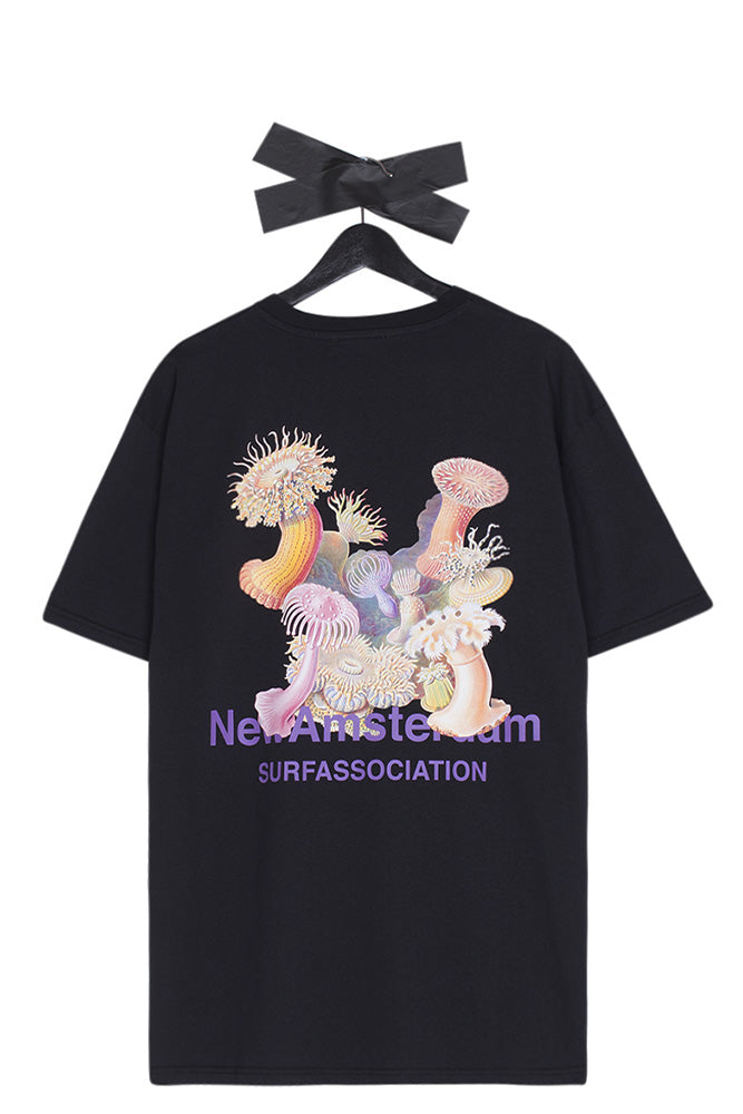 New Amsterdam Anemone T-Shirt Black - BONKERS